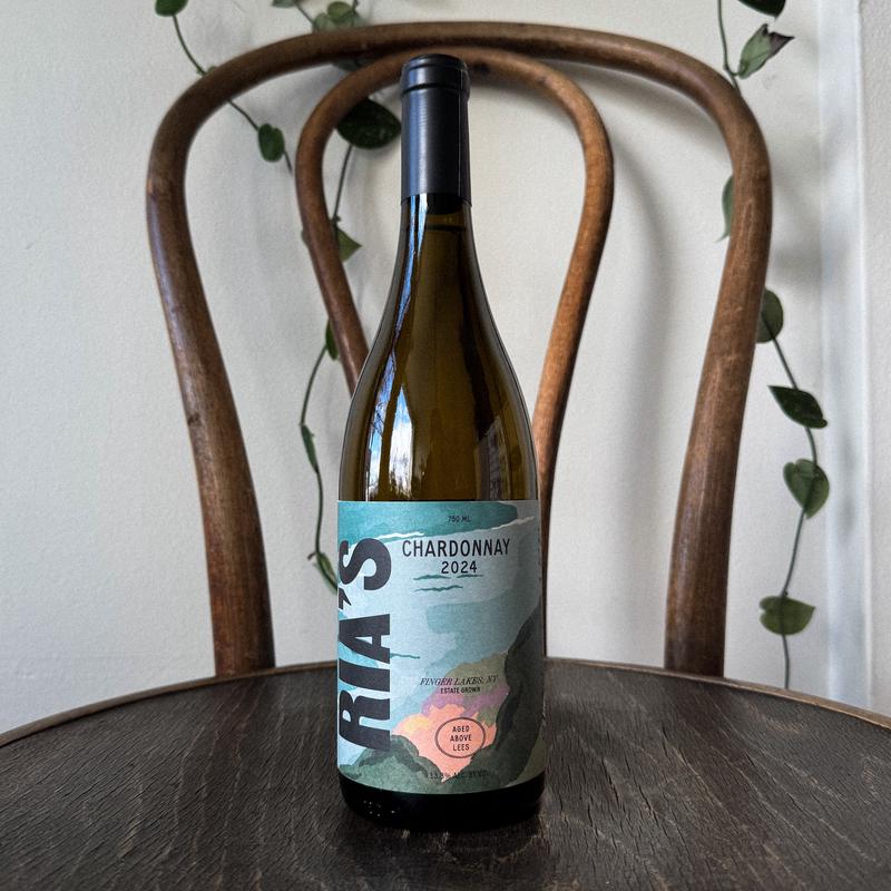 Rias Wines Chardonnay Finger Lakes 2024