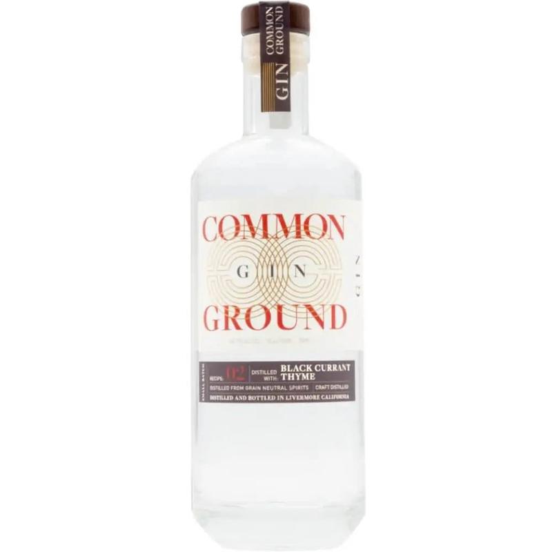 Common Ground Gin Recipe 02 - Black Currant and Thyme