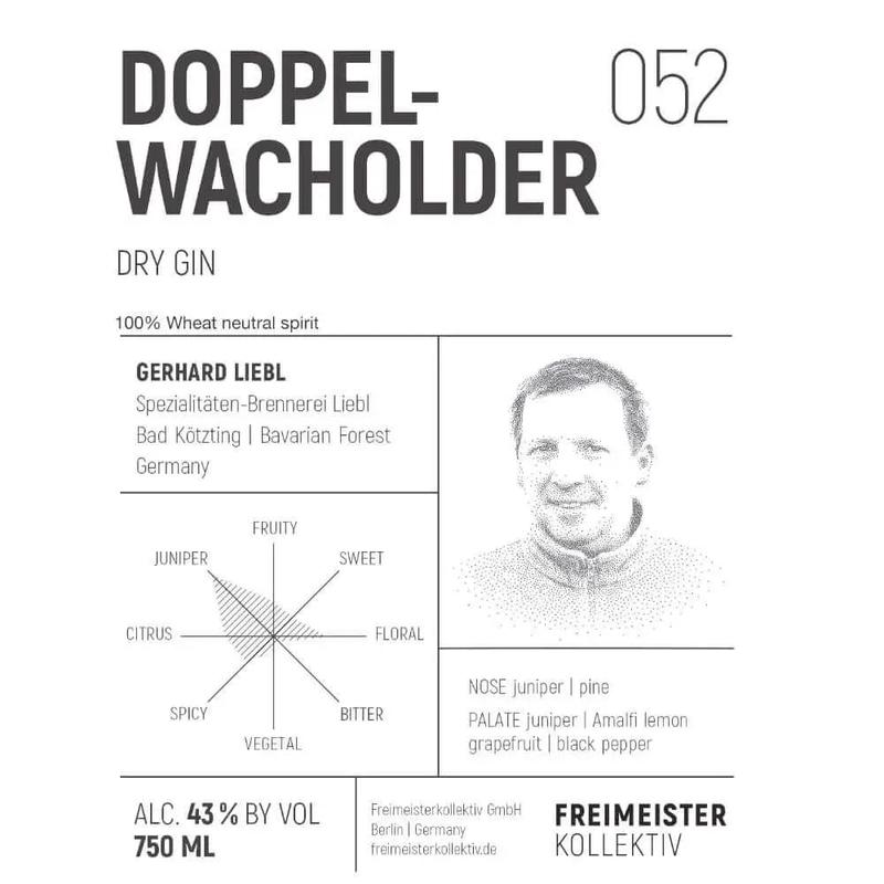 Doppelwacholder 052 Dry Gin