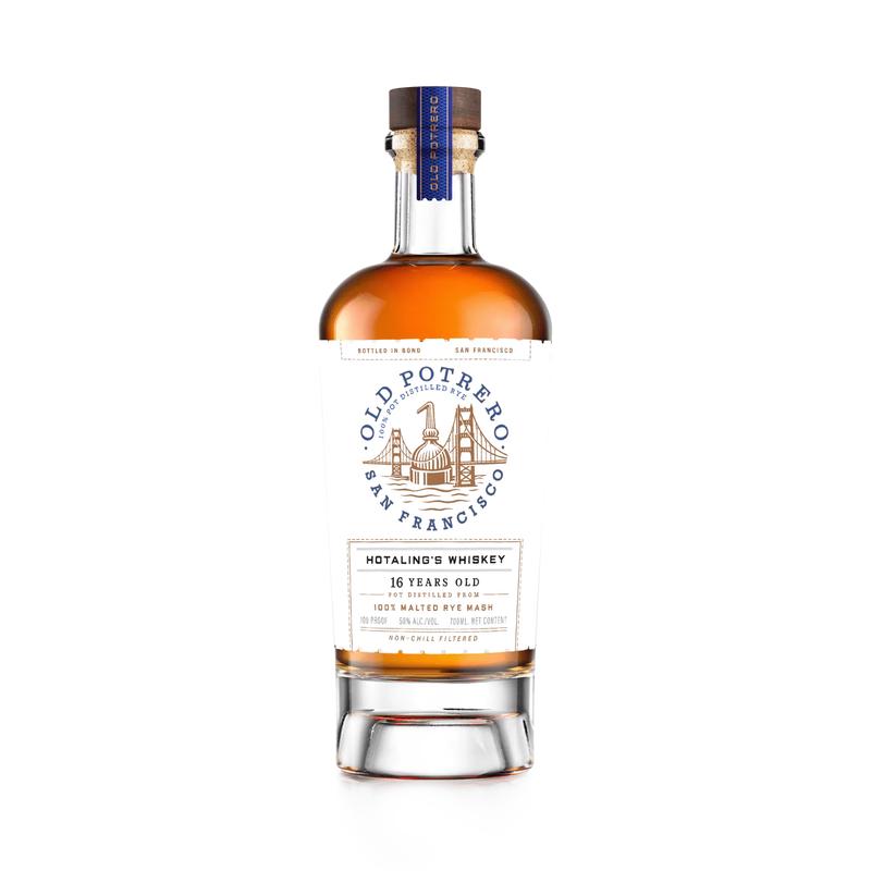 Old Potrero Hotaling\'s Bottle in Bond 16YO Whiskey