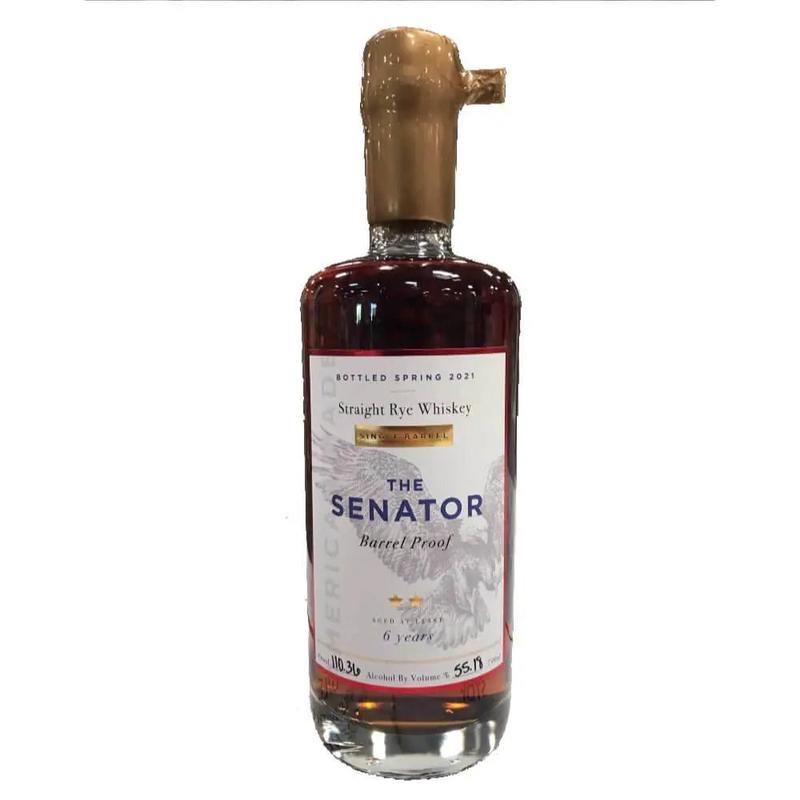 The Senator \"Gold Wax Edition\" Barrel Proof 6 Year Old Single Barrel