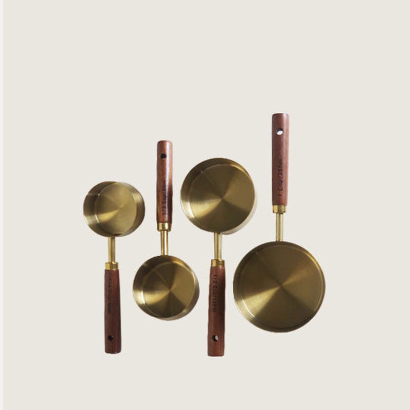 Gold Measuring Cups