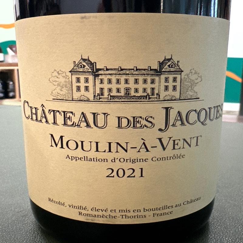 Chateau des Jacques Moulin--Vent 2021