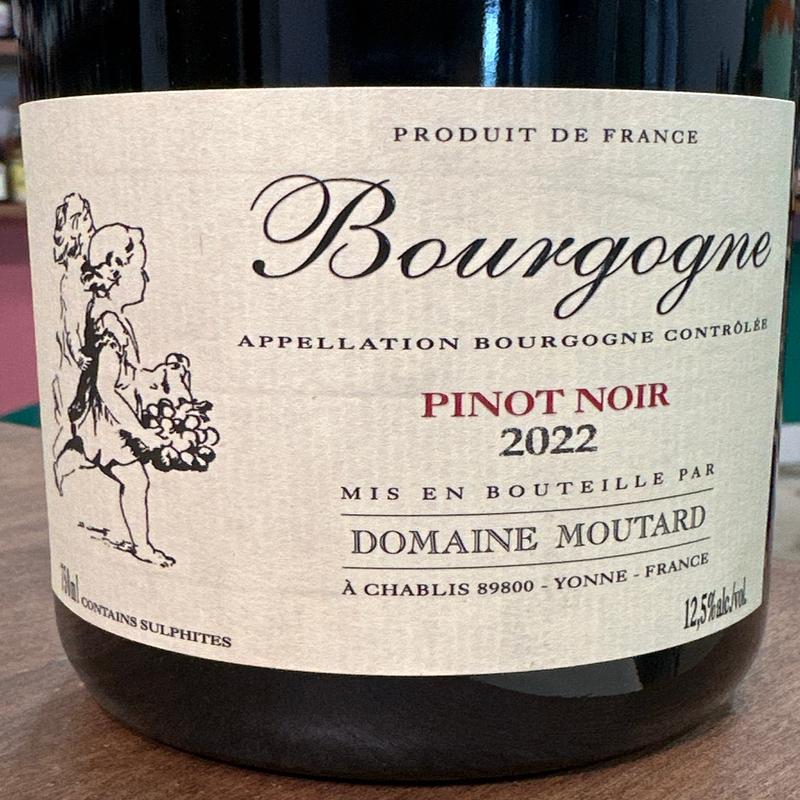 WR Moutard-Dilligent Bourgogne pinot Noir