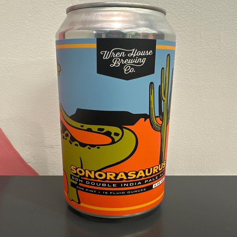 Wren House Sonorasaurus Imperial Hazy Double IPA