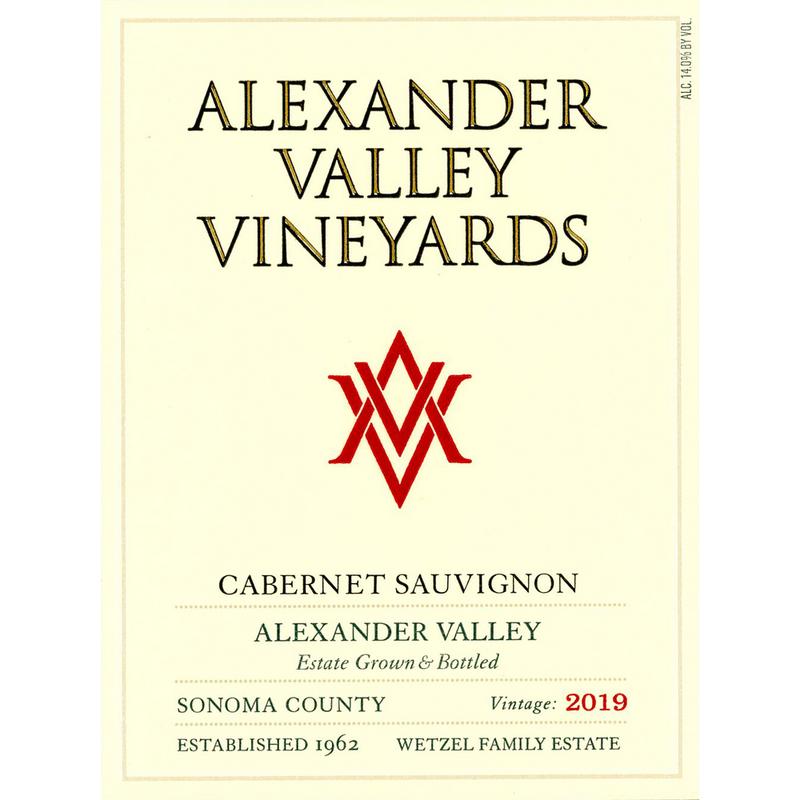 Alexander Valley Vineyards Estate Cabernet Sauvignon 750ml