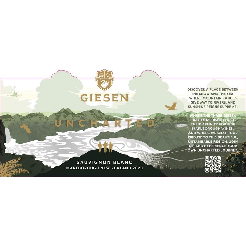 Giesen Uncharted Marlborough Sauvignon Blanc 750ml