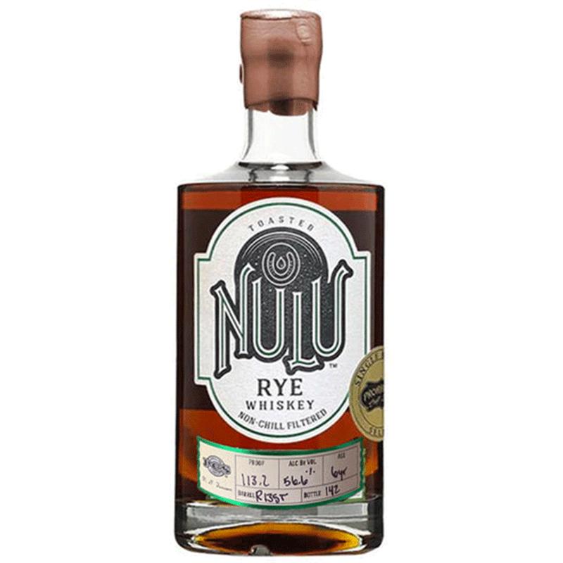 Nulu Toasted Barrel \'Prohibition Craft Spirits\' 6 Year Old Single Barrel Select Rye Whiskey