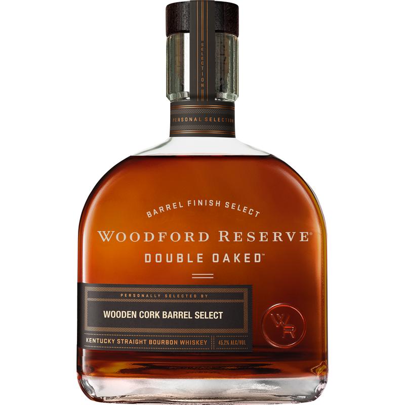 Woodford Reserve Double Oaked Bourbon Wooden Cork Barrel Select